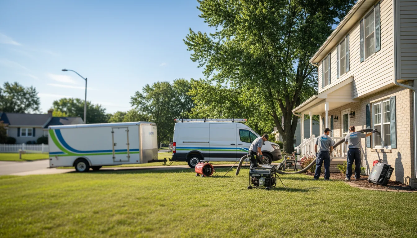 Flooded Basement Restoration And Cleanup With Repair in Lebanon, NE near me